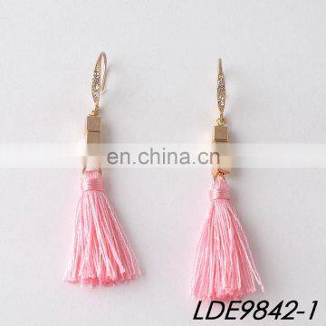 Gold Tassel Earrings