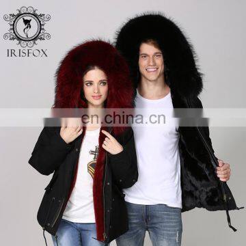 Newest 2016 Winter Fashion Hot Selling Mens Hooded Raccoon Fur Coat Faux photo-6