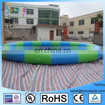 Large Indoor Or Outdoor PVC Round Inflatable Swimming Pool