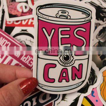 Colorful Waterproof Draw-bar Box Graffiti Sticker/cartoon Luggage Label/scooter Adhesive Sticker photo-5