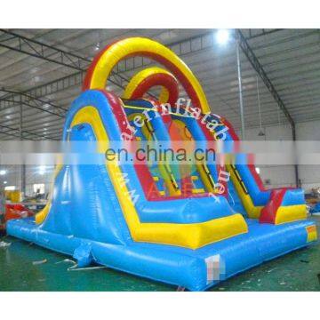 Outdoor Giant Inflatable Water Slide For Kids,Inflatable Water Slide With Pool For Sale photo-3