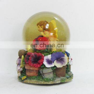 resin cheap indian wedding return gift snow globe