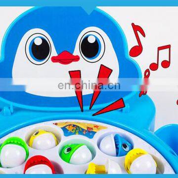 Toys 2018 Electric Magnetic Penguin Fishing Children Toys Educational Game for Sale photo-3