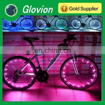 Shenzhen led flashing light Glovion spoke light led wheel light for bike