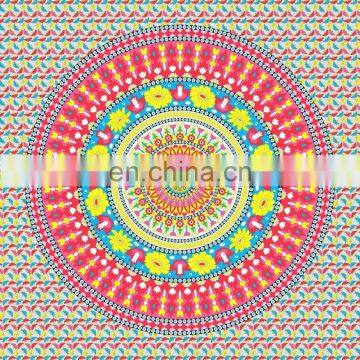 Indian Mandala Tapestry Hippie Wall Hanging Bohemian Bedspread Dorm Decor Art Queen Size Tapestry Wall Hanging Picnic Wholesale photo-2