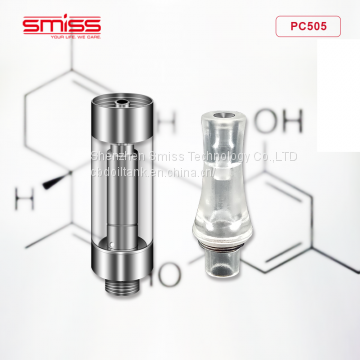 2018 Hot Sale PC505 Glass Cartridge Cbd Oil Vape Tank Vape Pen With 510 Thread photo-4