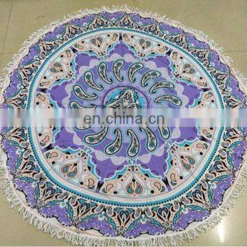 Wholesale Cheap Reactive Printing Velour Custom Beach Towels photo-4