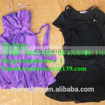 Fashion roupas usadas china fabricante fardo pequenos