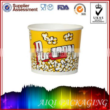 70oz eco-friendly customized printed popcorn cups and buckets