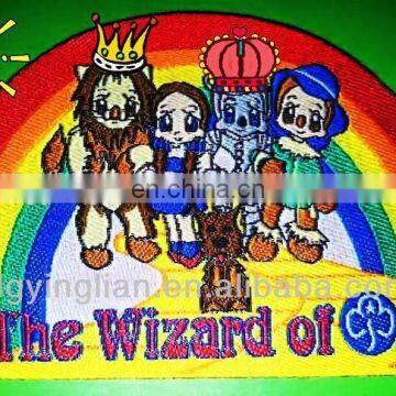 Wholesale Embroidered Woven Label for Clothing