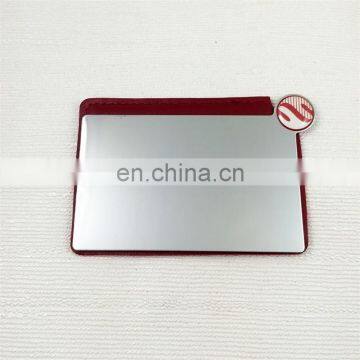 Factory custom make up magnifying metal mirror