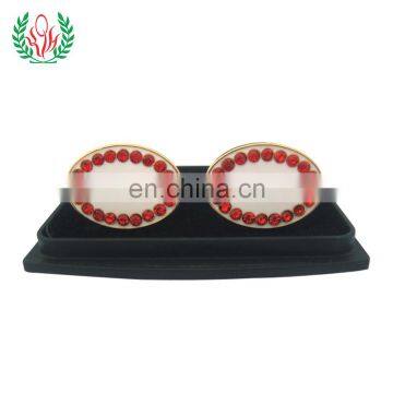 New Arrival Modern Design One Pair of Chinese China Flag Cuff Links photo-3