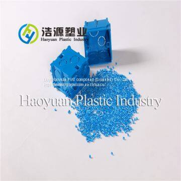 Insulation PVC granules/Virgin PVC compounds/Plastic PVC particles for junction box