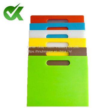 PE Black Chopping board Plastic board for the restaurant