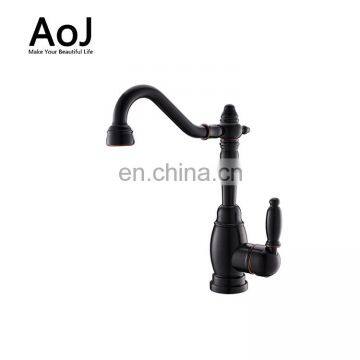 Brass Titanium Gold Brass Pull Down Kitchen Faucet With Retractable Pull Out Wand photo-6