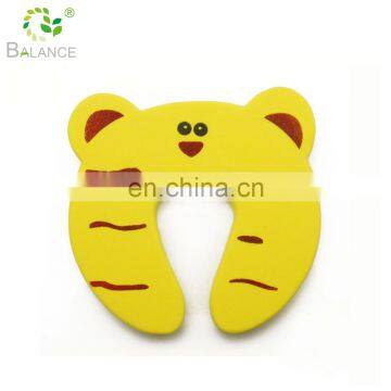 Kid welcome silicone rubber  door stopper buffer for child security