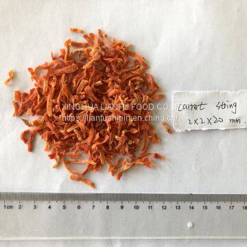 Dehydrated carrot