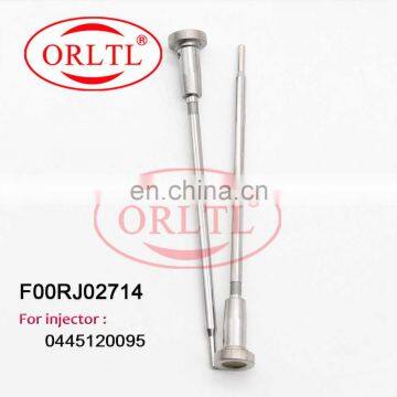 ORLTL F 00R J02 714 Angle Needle Valve F00R J02 714 Common Rail Injector Control Valve F00RJ02714 For Bosh 0445120235