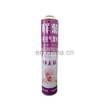 China insecticide cans 750ml empty and high pressure pu foam can