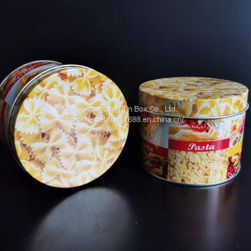 Round Tin cake Candy Chocolate  / Coffee For Tea / Coffee can