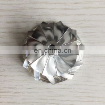 K04 37.84/50.96mm 5304-123-2209 11+0 blades turbo billet/milling/aluminum 2618 compressor wheel for 5303-988-0099/102/110/112