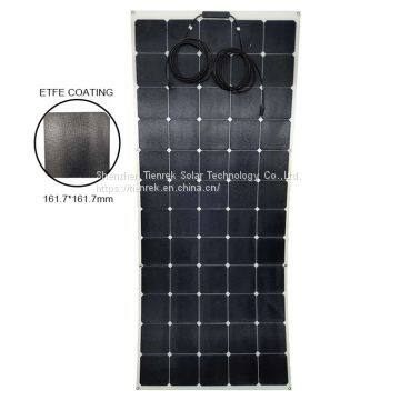 Sunpower Solar Cell 161.7*161.7mm Thim Film ETFE Flexible Solar Panels 400W 36V 24V for RV Boat Truck Car Van Tent