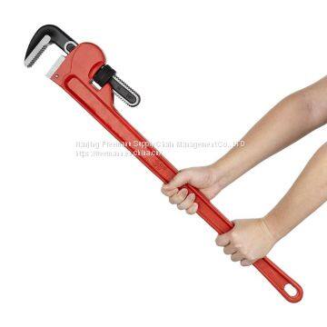 Heavy Duty Straight Pipe Wrench Professional Manufacturer of Hand Tools Milwaukee Quality photo-3