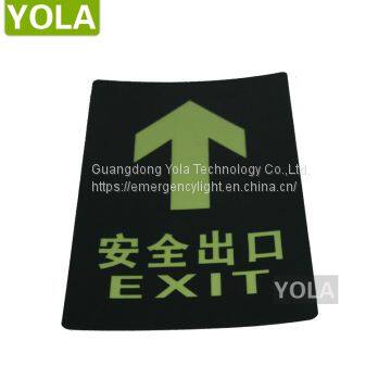 Exit Sign Direction Arrow Emergency Underground Lamps