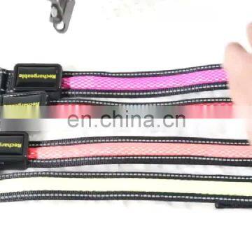 Light up nylon led dog collar usb dog collar led rechargeable