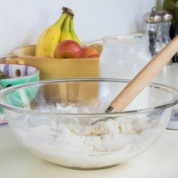 Triangle Croissant Rattan Banneton Bread Proofing Basket With Baking Tool photo-4