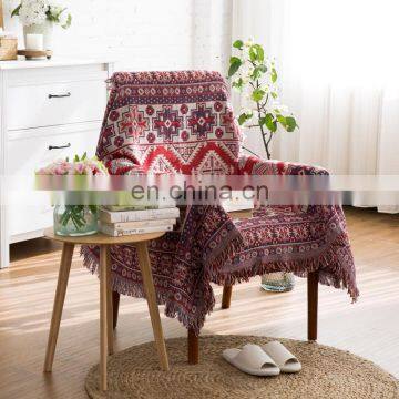 RAWHOUSE Polyester Woven Tapestry Throw Blanket Woven Blanket photo-5