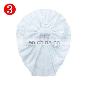 New 2020 Lovely Infant Cap 100% Cotton Double Bow Hat For Baby Girls 2 Layer India Hat Kids Beanie Baby Hats Caps photo-5