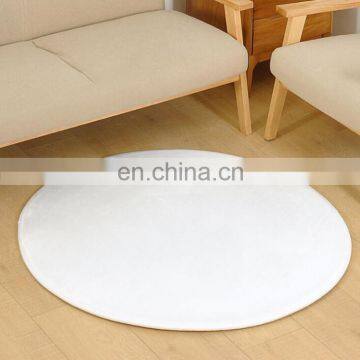 High Quality Round Rug Pad Mat for Kids Playhouse Play Tent Super Soft Coral Kids Play Rug photo-2