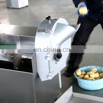 Electric SUS304 Automatic Cabbage Carrot Potato Vegetable Cutting Machine Vegetable Chopper Machine Vegetable Dicer Machine