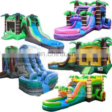 Inflatable Bouncer Jumper Bouncy Jumping Castle Bounce House With Swimming Pool
