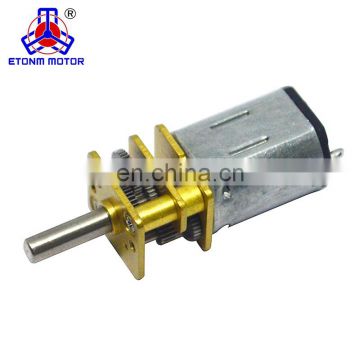 compact 1.5V 3V 1RPM mini electronic lock geared motor