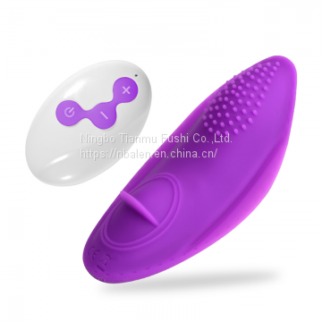 2021 New Fashion Invisible Dildo Clitoris Stimulator Wireless Remote Control Silicone Waterproof Vibrator Panties Sex for Couple photo-2
