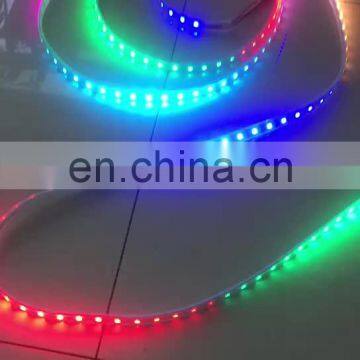 16.4ft 300 LEDs WS2812 Individually Addressable 5050 RGB LED Strip Light LED Pixel Flexible Lamp Tube Waterproof IP67 White PCB