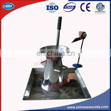 Slump Cone For Slump Test Of Fresh Concrete Mixture ( Steel Material Slump Test) photo-4