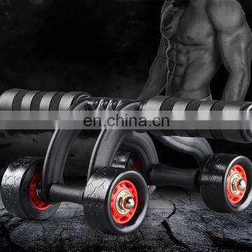 Hot Sale Home Gym Equipment 4 Wheel Ab Wheel Roller for Core Training and Abdominal Workout photo-7