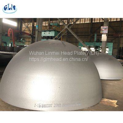 Ellipsoidal Head Pipe End Cap