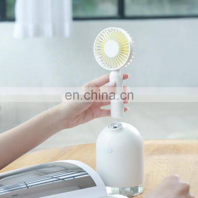New Product 2 in 1 Multifunctional USB Mini Fan With Air Cool Humidifier photo-3