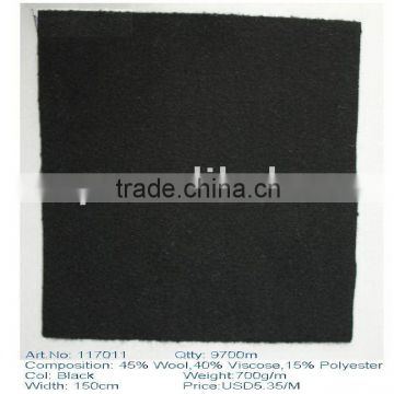 Woolen fabric stock