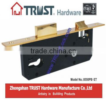 TRUST High Security PB Finished 85X40mm mortise door lock