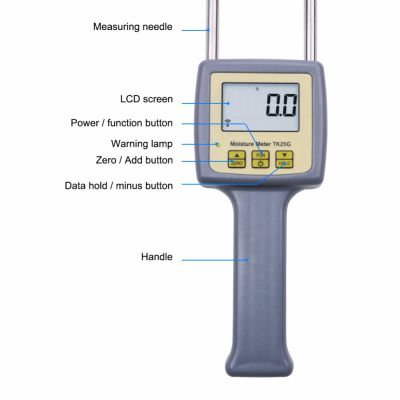 New Grains Barley Corn Hay Oats Rapeseed Rough Rice,Sorghum,Soybeans, Wheat grain,Moisture Meter TK25G