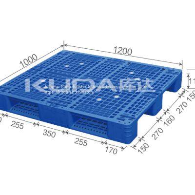 heavy duty rack for warehouse 1210C WGCZ PLASTIC PALLET（BUILT-IN STEEL TUBE）from china good supplier