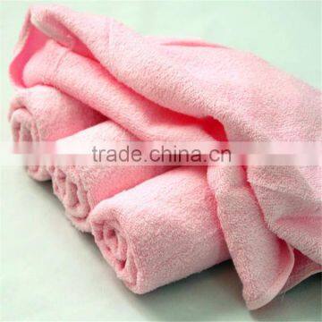 100% Cotton Customer Plain Pink Face Towel With Low MOQ Low Price photo-2