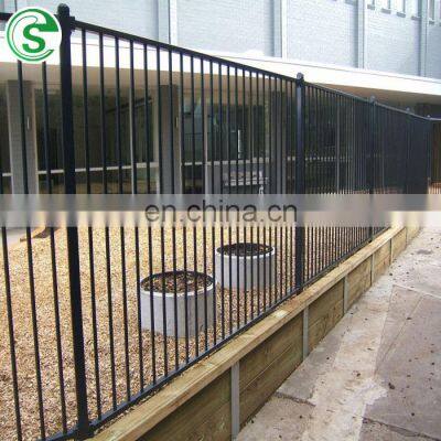 Low cost high durable used aluminum tubular security spear fence