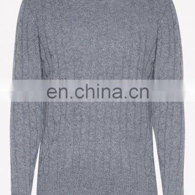 Mens Cable Knit Cashmere Pullover Tops photo-5