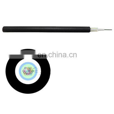 FTTH Outdoor 1 2 48 Core Self Supporting Plastic Singlemode G652 Type GYFXTY Optical Splicing Optic Fiber Cable Price photo-5
